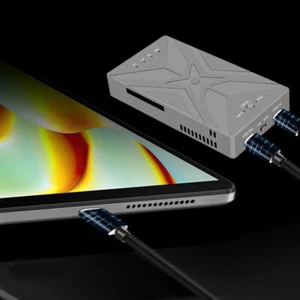 Dual Bay RAID M2 SSD Case Hard Drive Enclosure M.2 NVME SSD for Desktop Computer - Afbeelding 1 van 12