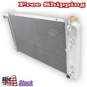 Radiador de aluminio de 3 filas para 1968-1969 1970 1971 1972 1973 Oldsmobile Cutlass 28" - Imagen 1 de 10