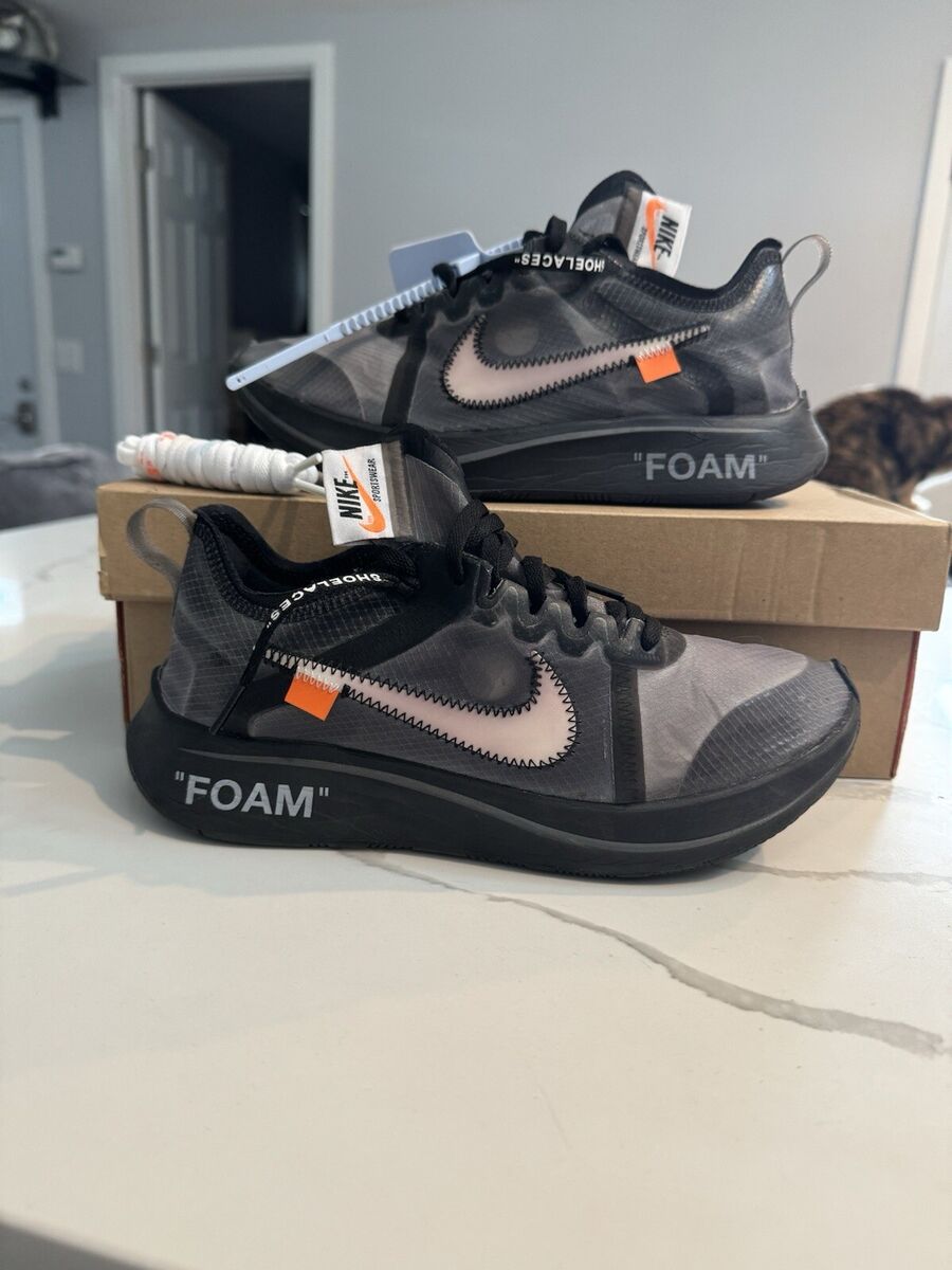 Nike Off-White x Zoom Fly SP Black for Sale | Authenticity Nike Off-White x Zoom Fly SP Black for Sale | Authenticity