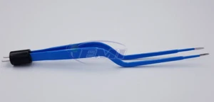 American Bipolar High Quality Gerald Bayonet Forceps Reusable L: 18cm Tip: 1mm - Picture 1 of 4