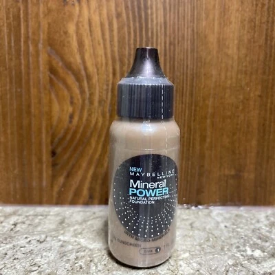 Maybelline Mineral Power Foundation With MIICRO MINERALS Sealed 1 oz Dark #1 - Image 1 of 4