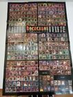 Vtg 1991 Rockcards Series One Poster Amazing Shape 38"X 26"