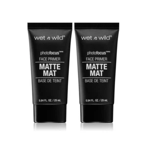 2 x Wet n Wild Photo Focus Face Primer Matte Partners in Prime - Picture 1 of 6