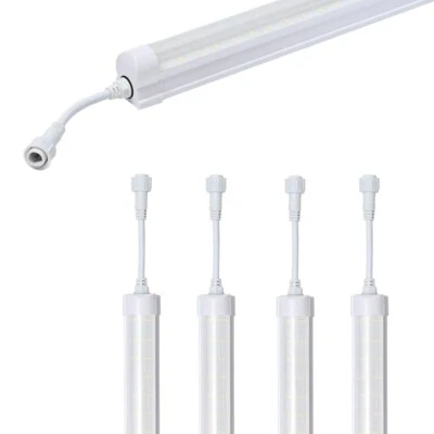 4 PACK LED Freezer Commercial Waterproof Tube Lights Supermarkets Freezer Cooler - Image 1 of 4