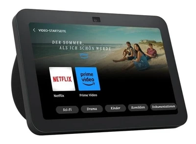 Amazon Echo Show 8 3. Gen Neueste Smart Display Sprachsteuerung Alexa - Schwarz - Bild 1 von 4