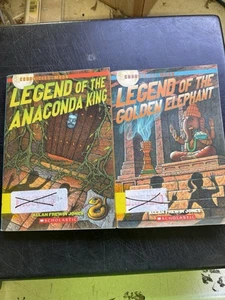 Allan Frewin Jones Chronicles Of The Moon Book Lot Legend Golden Elephant Anac - Imagen 1 de 3
