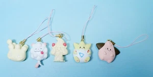 5 Stck. Takara Pokemon Fee Petanco flaches Maskottchen Riemen Alcremie US-Verkäufer neu - Bild 1 von 12