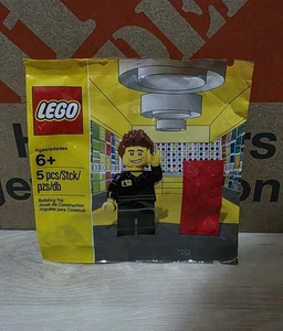 LEGO Promocional: Minifigura de Empleado de Tienda LEGO 5001622 ¡NUEVA! ¡Sellado! RARO! - Imagen 1 de 1