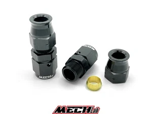 ADATTATORE tubo carburante rigido alluminio ogiva AN6 femmina 5/16" 8mm benzina - Imagen 1 de 3