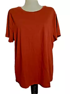 TIME AND TRU Auburn Sun RELAX FIT CREW NECK SHORT SLEEVE KNIT TEE SHIRT SZ 2XL* - Picture 1 of 8