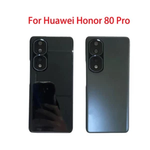 Original For Honor 80 Pro Rear Housing Glass Back Cover Battery Back Cover +Lens - Picture 1 of 7