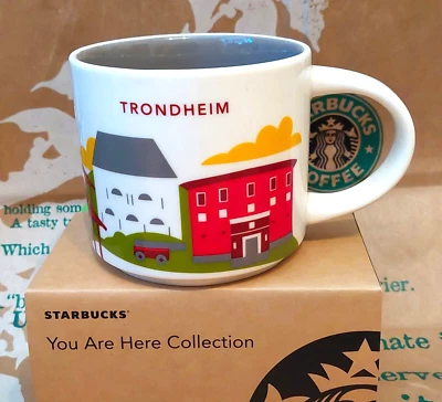 Starbucks Coffee Mug/Becher TRONDHEIM/Norway, neu/unbenutzt in OVP-Geschenkbox!!