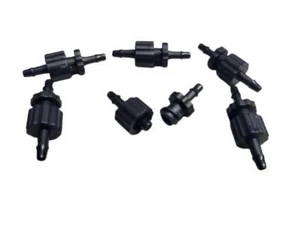 Quick Connect Pack of 6 Couplings for 1/8" Plastic Hose Fits UV Ciss Hose Tubing - Picture 1 of 1