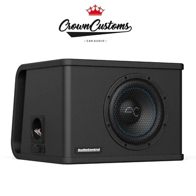 1000W MAX 8" PUERTO BASS BOX AUDIOCONTROL SPK-V8 POTENTE SUBWOOFER COMPACTO Foto 1 de 4