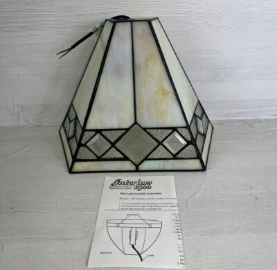 Interiors 1900 Tiffany Glass Wall Light - New Unused - Image 1 of 4