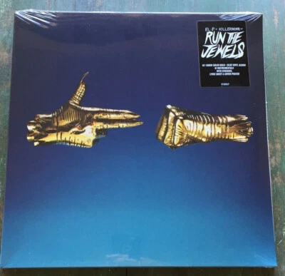 4 LP Run The Jewels - RTJ3 (Vinyl, Limited Edition, 4LP, 2 LPGold,2LP BLUE  New) - Image 1 of 4