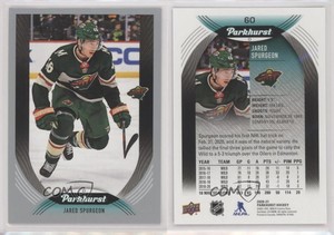 2020-21 Upper Deck Parkhurst Silver Border Jared Spurgeon #60