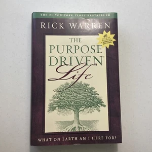 “The Purpose Driven Life” Rick Warren Hard back Book - Picture 1 of 8