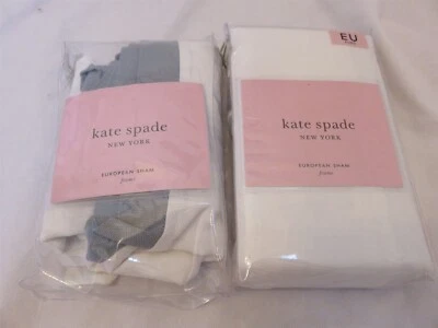 2 Kate Spade Frame Euro shams White Cloud $119,98 - Imagem 1 de 4