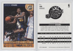 2013-14 NBA Hoops Jeremy Evans #180