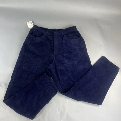 Vintage Cherokee Pants 18 Women Blue Relaxed Fit Tapered Actual 32 X 30 New #55 Foto 1 de 4