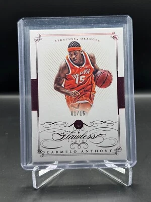 2015 FLAWLESS!  CARMELO ANTHONY!  #1/15!  GENUINE RUBY!  SSP! - Image 1 of 2