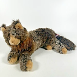 Douglas Cuddle Toy Oscar Deluxe 20" Maine Coon Cat Plush Stuffed Animal Kitty - Picture 1 of 10