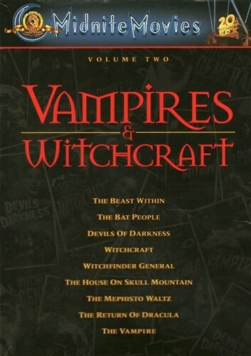 VAMPIRES AND WITCHCRAFT VOLUME TWO 2 New DVD Midnite Movies 9 Films OOP - Image 1 of 1