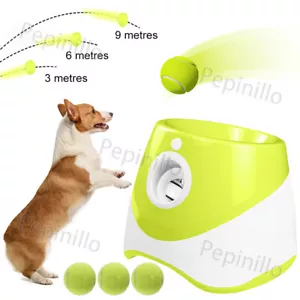 Automatic Dog Ball Launcher Pet Play Toys Ball Thrower Fetch Machine For Dogs - Picture 1 of 10