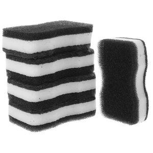 5 Pcs Brosse Éponge Nettoyante Lavage Vaisselle Multi-usages Gommage Éponges - Photo 1/12