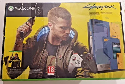 Microsoft Xbox One X Cyberpunk 2077 Limited Edition Console Bundle - 1TB - Imagen 1 de 4