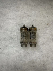 Mullard 12AX7 ECC83 CV492 O getter Matched Pair Excellent Sounding - Picture 1 of 7