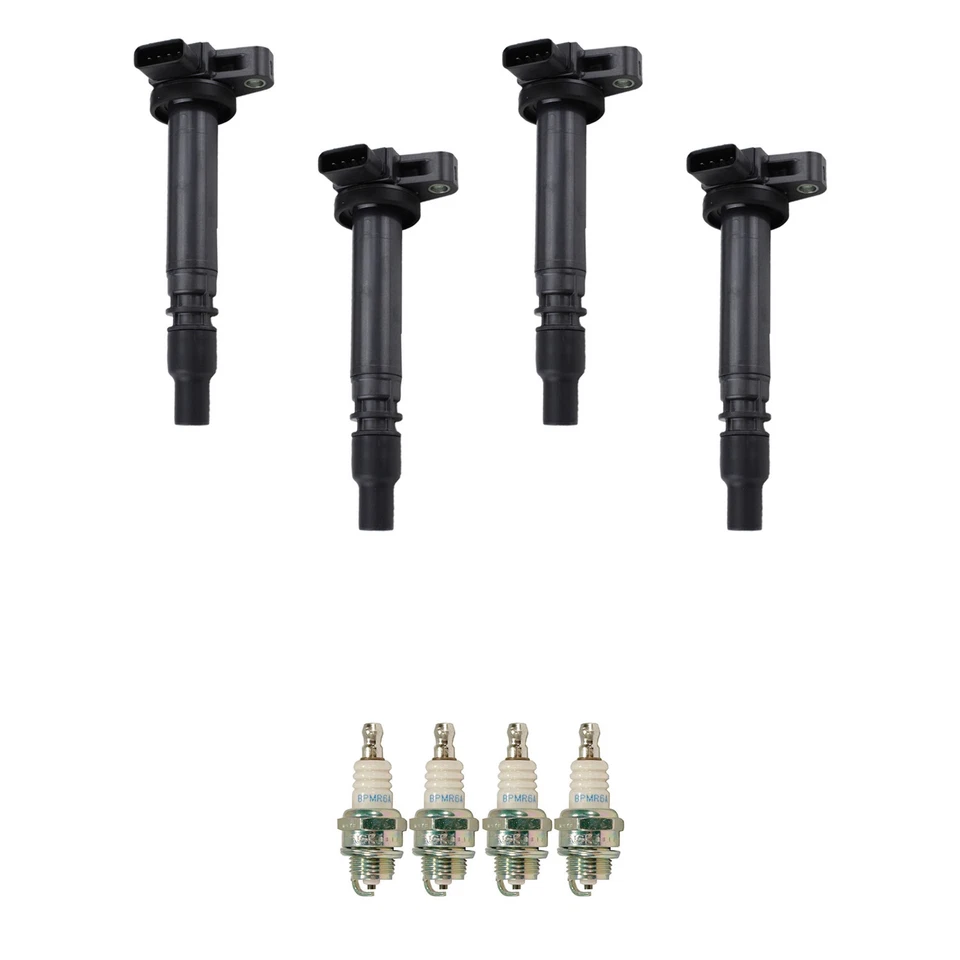 Kit de 4 bujías de encendido Denso 4 bobinas de platino NGK para emisiones Tacoma L4 CA Foto 1 de 1