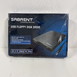 Unidad de disquete Sabrent USB 2.0 FL-UDRV PROBADO FUNCIONANDO - Imagen 1 de 1