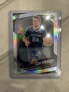 2024-25 Prizm Black Cam Spencer Auto Silver Prizm - Picture 1 of 2