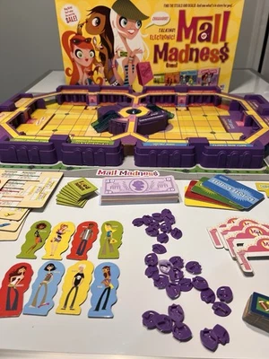 Mall Madness COMPLETE WORKS Milton Bradley 2004 Shopping Electronic Board Game - Image 1 of 4