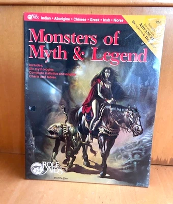 Dungeon & Dragons Role Aids Monsters of Myth & Legend Sourcebook NUEVO Foto 1 de 2