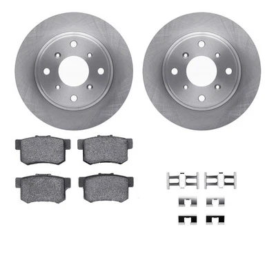 For Acura Legend 87-90 R1 Concepts eLINE Series Rear Brake Kit w Ceramic Pads - Image 1 of 4