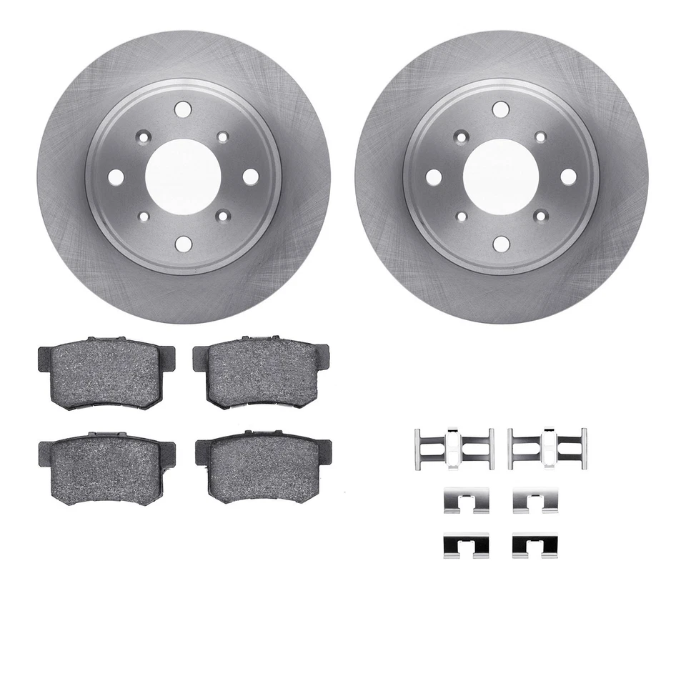 For Acura Legend 87-90 R1 Concepts eLINE Series Rear Brake Kit w Ceramic Pads - Imagem 1 de 4
