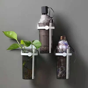 Plastic Umbrella Rack Wall-mounted Umbrella Bucket for Home - Picture 1 of 8