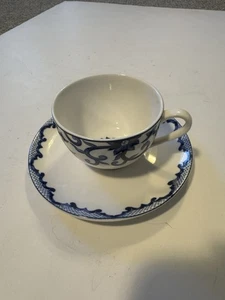 Ralph Lauren Ceramic Tea Cup Saucer Set Mandarin Blue 8 Oz. - Picture 1 of 4