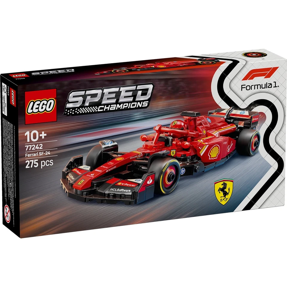 LEGO Speed Champions 77242 - Ferrari SF-24 Brand New (Damaged Box) - image 1 of 1