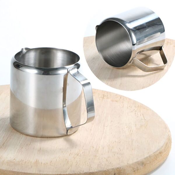 Stainless Steel Milk Frothing Jug Coffee Cream Milk Pitcher Cup Latte Kitchen FS Photo Related