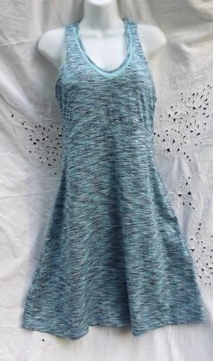 MPG Mujer Vestido Deportivo Azul Sujetador Deportivo Top Cuello en V T Espalda Med Azul Foto 1 de 4