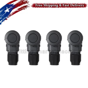4x Sensor de estacionamiento de parachoques negro 89341-0C010 para Toyota RAV4 Tacoma Tundra 2014-18 - Imagen 1 de 7