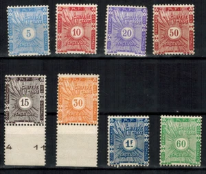 1915-France colonie-Côte des Somalis-Timbre taxe neuf-rousseurs-traces-Yt.1/8 - Imagen 1 de 2