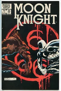MOON KNIGHT #30 Cover by Bill Sienkiewicz 1983 Nice Copy - Bild 1 von 2