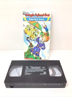 The Magic School Bus Kicks Up a Storm (VHS, 1995) Scholastic Educational - Image 1 of 2