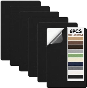 Canvas Repair Patch 5.5 X 8 Inches 6Pcs Self-Adhesive Waterproof Canvas Patch Ki - Picture 1 of 12
