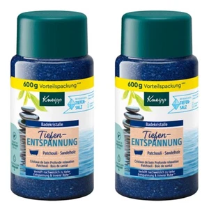 ✅ KNEIPP Badekristalle Badesalz Badezusatz Tiefenentspannung Patchouli 2x 600g ✅ - Bild 1 von 2